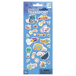Набор 3D наклеек "Транспорт", Dodo