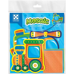 Набор для творчества, мягкая мозаика, "Транспорт", Vladi Toys