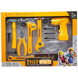 Набор инструментов игровой, ВИД 1, коробка 41,4х30х6,5 см, Mic