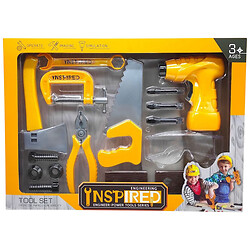 Набор инструментов игровой, ВИД 2, коробка 41,4х30х6,5 см, Mic