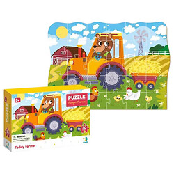 Пазл "Ведмедик Тракторист", 30 ел, Dodo