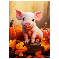 Пазлы "Милый осенний поросенок", 300 элементов, Castorland