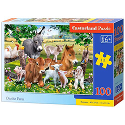 Пазлы "На ферме", 100 элементов, Castorland