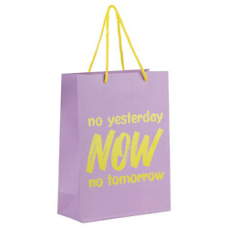 Пакет бумажный подарочный "NOW", 18х24 см, Axent