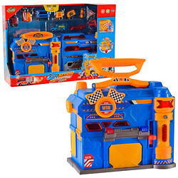 Паркинг, СТО с металл. машинками, 2шт., и аксес., батар., муз., свет, кор. 44x12,5x33 см, Snapkid