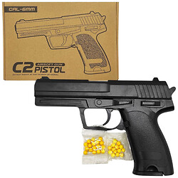 Пистолет металлический, в коробке 24x16x4 см, Mic