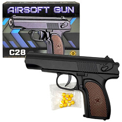 Пістолет із металевими деталями, коробка 18x13x3 см, Mic