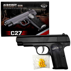 Пістолет із металевими деталями, коробка 18x13x4 см, Mic