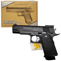 Пистолет с металлическими деталями, коробка 20,5x14,5x4,5 см, Mic