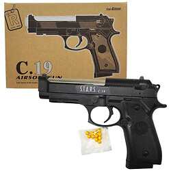 Пістолет із металевими деталями, коробка 23x16,5x4,5 см, Mic