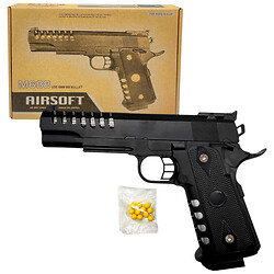 Пістолет із металевими деталями, коробка 26x18x4,5 см, Mic