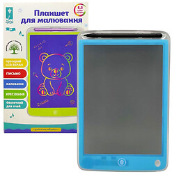 Планшет для рисования LCD "Играй и учись", экран 8,5", в короб. 15x11x23 см, Mic