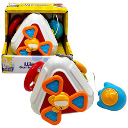 Брязкальце "Сонячний зайчик", тактильні, рухомі частини, р-р 13, 5x10 см, коробка 14,5x12,5x12 см, Сонячний зайчик