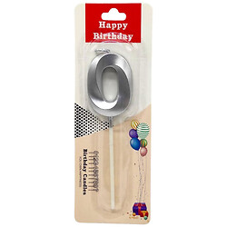 Свічка для торта "Цифра 0", Mic