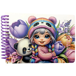 Скетчбук А6, 24 листа, Fresh