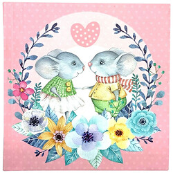 Скетчбук, 48 арк., 100х100 мм., МИШКИ, Bourgeois