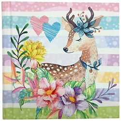 Скетчбук, 48 арк., 100х100 мм., ОЛЕНЯ, Bourgeois