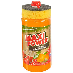 Средство для мытья посуды "Maxi Power. Мандарин", 1 л, MAXI POWER