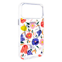 Чохол (накладка) Apple iPhone 17 Pro, Epik Clear Garden, Tropical Art, MagSafe, Малюнок