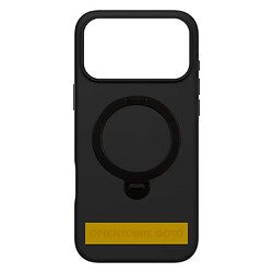 Чехол (накладка) Apple iPhone 17 Air, Epik Metal Buttons HQ Ring, MagSafe, Черный