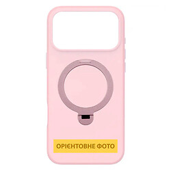 Чехол (накладка) Apple iPhone 17 Pro Max, Epik Metal Buttons HQ Ring, MagSafe, Розовый