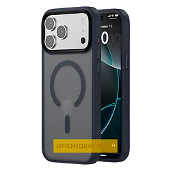 Чохол (накладка) Apple iPhone 17 Air, Epik Metal Buttons Colorful, MagSafe, Синій