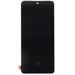 Дисплей (екран) Xiaomi Redmi Note 14 5G, З сенсорним склом, Без рамки, Amoled, Чорний