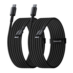 USB кабель Baseus E0424203 Tungsten Gold, Type-C, 3.0 м., Черный