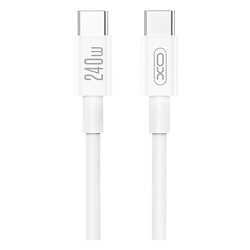 USB кабель XO NB-Q298, Type-C, 1.0 м., Белый
