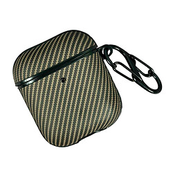 Чохол (накладка) Apple AirPods / AirPods 2, Carbon, Коричневий