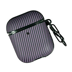 Чохол (накладка) Apple AirPods / AirPods 2, Carbon, Фіолетовий