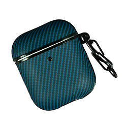 Чехол (накладка) Apple AirPods / AirPods 2, Carbon, Синий