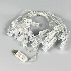 Світлодіодна гірлянда прищіпка, 4.5 м.