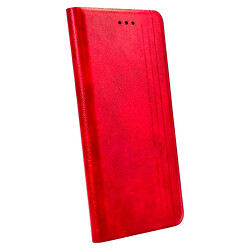 Чохол (книжка) Xiaomi Poco C85 / Redmi 15C, Mustang Matte Black, Червоний