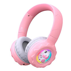 Bluetooth-гарнитура Onikuma B30 Children, Стерео, Розовый