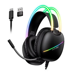 Bluetooth-гарнитура Onikuma X33, Стерео, Черный