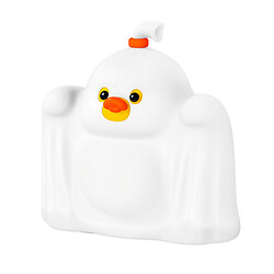 Ночник XO OZ15 Ghost Duck, Белый