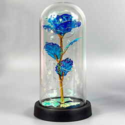 Ночник Вечная роза, Синий