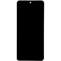 Дисплей (екран) ZTE Blade A75, High quality, З сенсорним склом, З рамкою, Чорний