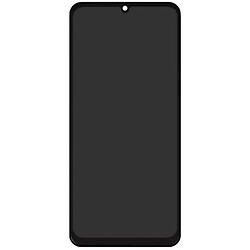 Дисплей (екран) OPPO Realme Note 60 / Realme Note 60X, High quality, З сенсорним склом, З рамкою, Чорний