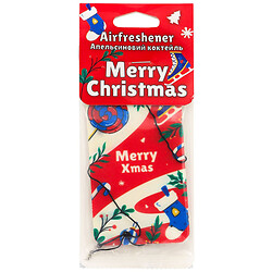 Ароматизатор автомобильный картонный Aromico Апельсиновый коктейль