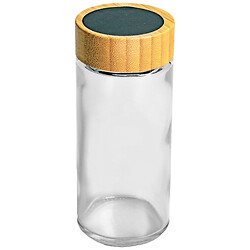 Ємність для спецій скляна з дерев'яною кришкою Vittora 100 мл