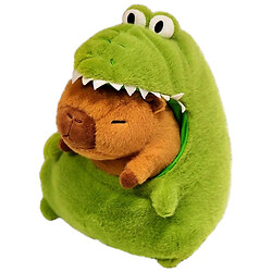 Іграшка м'яка Крокодил з капібарою 30 см