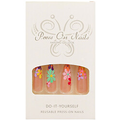 Набір нігтів накладних з дизайном