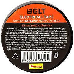 Лента изоляционная BELT 15 мм х 20 м