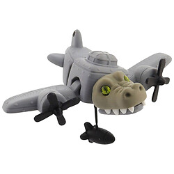 Фигурка игрушечная Самолет-крокодил