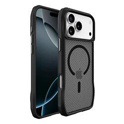 Чехол (накладка) Apple iPhone 17 Pro, Space Octagon, MagSafe, Carbon Black, Черный