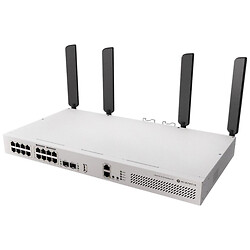 Коммутатор MikroTik CRS418-8P-8G-2S+5axQ2axQ-RM, Белый