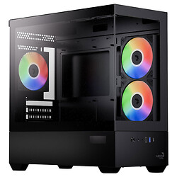 Корпус AeroCool P300D Digi-G-BK-v1, Черный