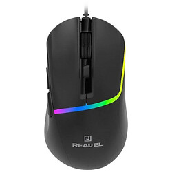 Миша REAL-EL RM-530, Чорний